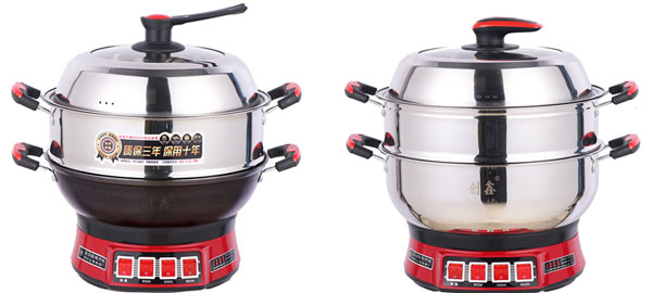 不銹鋼、鑄鐵電熱鍋